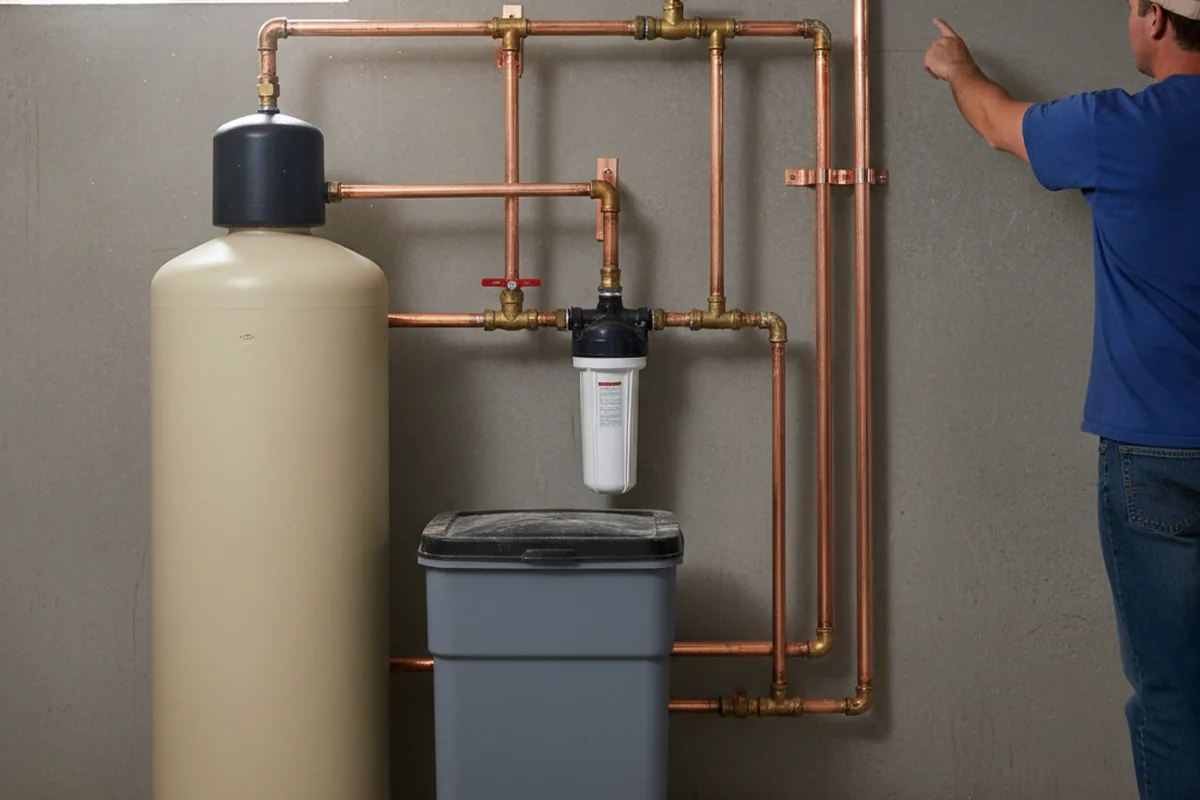 Whole-house water treatment system installed in Yuba City
